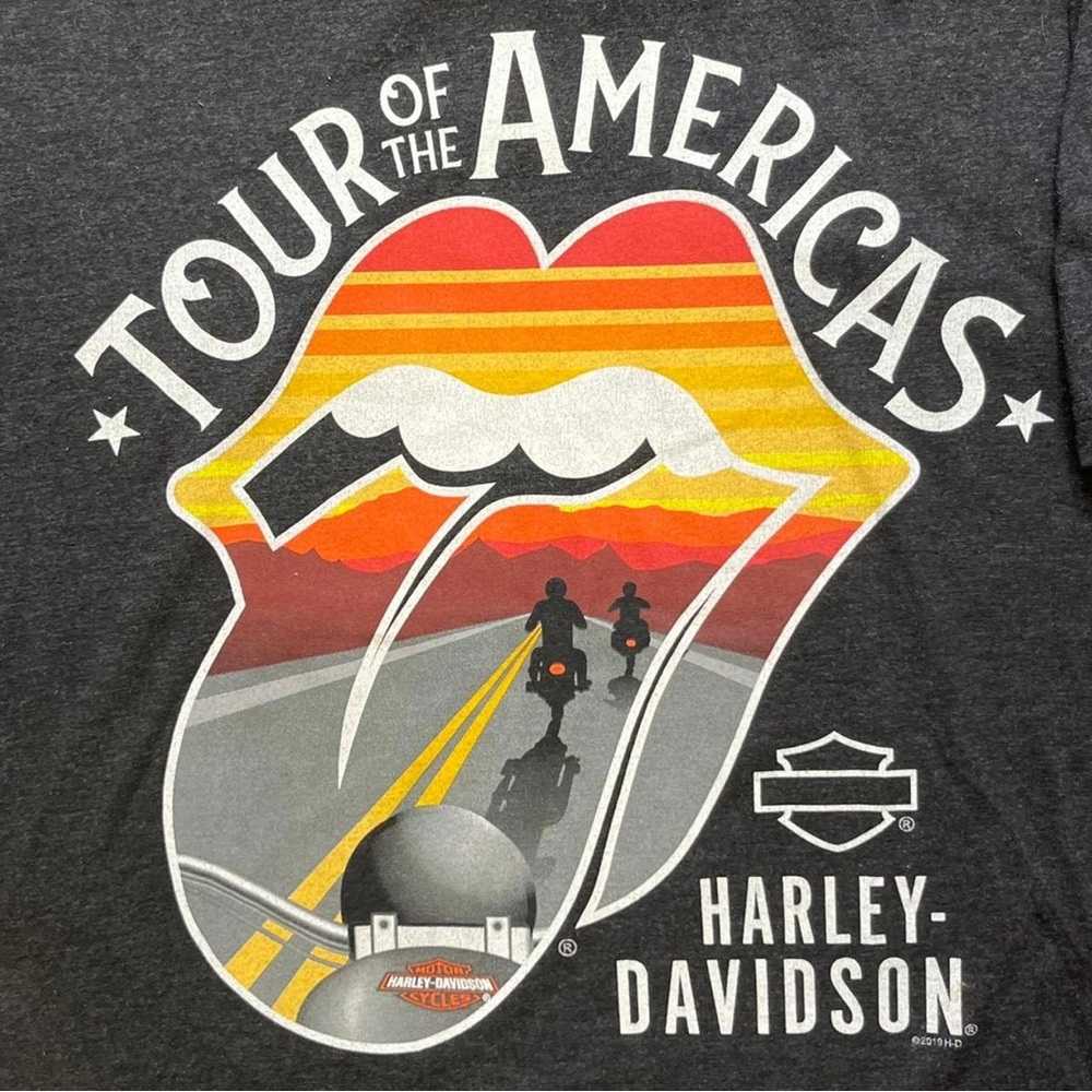 Harley-Davidson x Rolling Stones Tour of the Americas T-Shirt - Picture 3 of 3